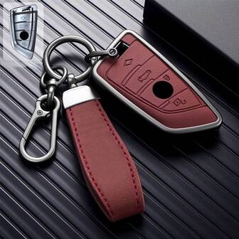 3 4 Button Zinc Alloy Car Folding Key Cover Case Fob For BMW 1 2 3 4 5 6 7 Series X1 X3 X4 X5 X6 F30 F34 F10 F07 F20 G30 F15 F16 Christmas Gift