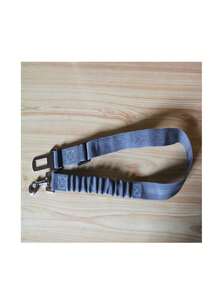 1 pieza Correa elástica reflectante retráctil para mascotas con cinturón para ir en el coche, cinturón de para asiento de coche de mascota, cuerda de tracción de coche para mascotas, artículos para mascotas en , correa retráctil para perros, correa a prueba de explosiones para perros
