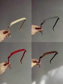 9/6/1pc Square Eyeglass Head Band, No Pressure Headband, Glasses Wearer's Headband, Sun Lens With No Headache With Comfort Headband,Women Summer Invisible Fixed Hair Clip Curling Thick Hair Dedicated Hair Accessory For Sunglasses,Non-Slip Ladies And Girls,Accessories For Women