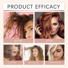 Hoegoa Hair Wax Stick For Women & Little Girls Long Lasting Strong Hold Control Hair Edge Broken Frizz Flyaway Styling Non-Greasy Smoothing Gloss Hair Finishing Shaping Back Hair Pomade Cream - 粉色 - 查看 10