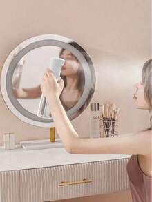 1pc Refillable High Pressure Spray Bottle, Suitable For Watering Plants, Hair Care, Bathroom Cleaning, Alcohol Disinfection, Salon Use (Random Color & Style) - Multicolor - View 4