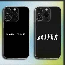 Game Counter Strike CS GO Phone Case Covercompatible With  16,15,14,13,12,11 Plus,Pro,Max,XR,XS,Plus,E,Mini Transparent Soft Cover,Covercompatible With  17 Case,  17 Pro Case,  17 Pro Max Case - Z1 - View 1