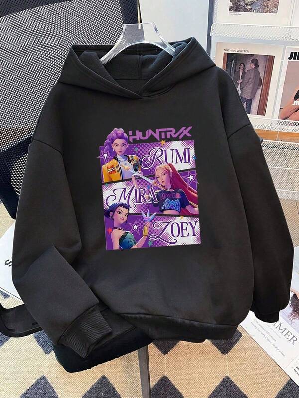 Boys' Hoodies Casual Printed Loose Sweatshirts Children's Clothing