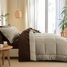 7pcs Ultra-Soft Bed In A Bag, Down Alternative Bedding Sets With All Season Quilted Comforter, Flat Sheet, Fitted Sheet, Pillowcases -Gifts For The Family And Friends - 綠松石 - 查看 8