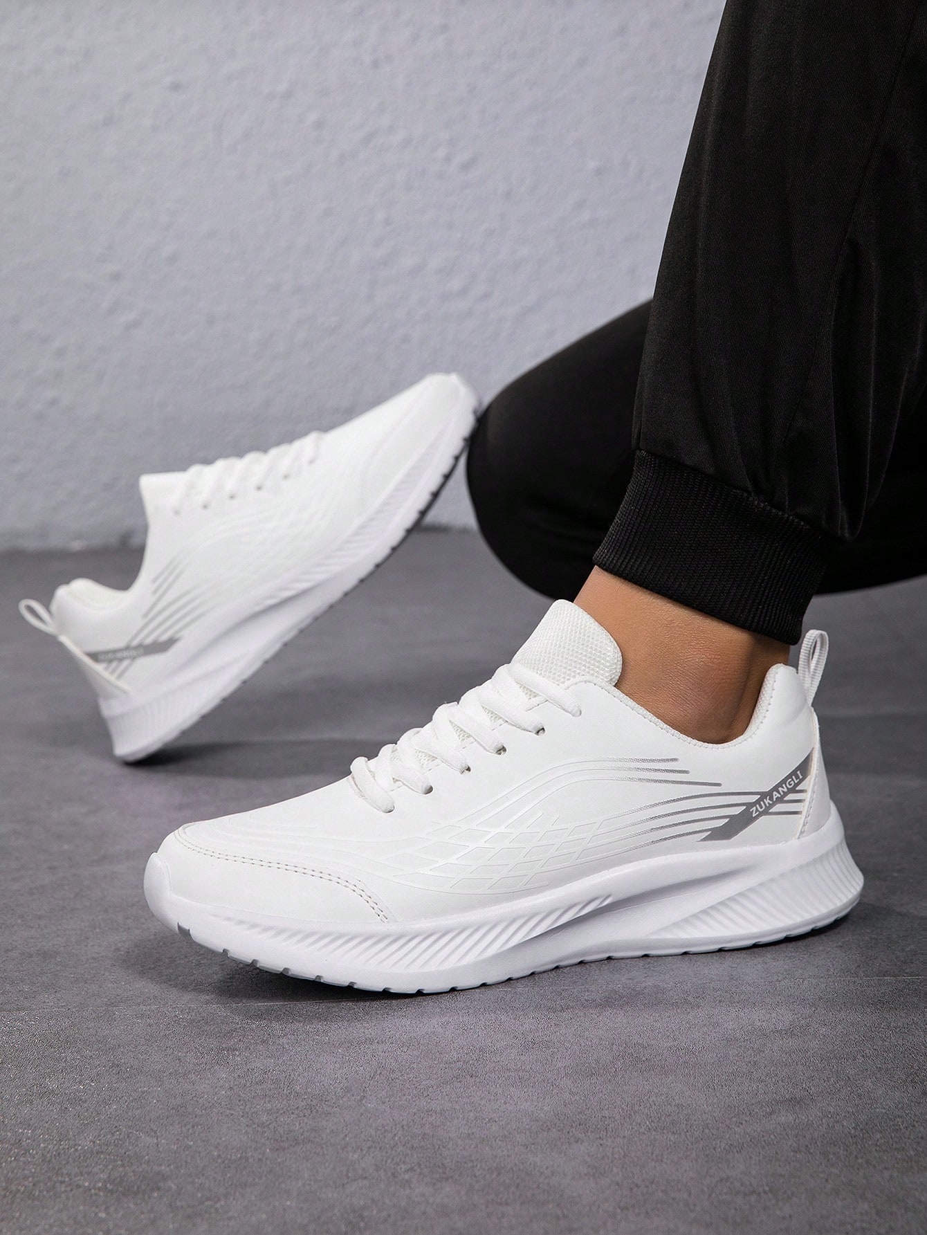 أحذية رجالية كاجوال، مناسبة للجري على الطرق، الاست...