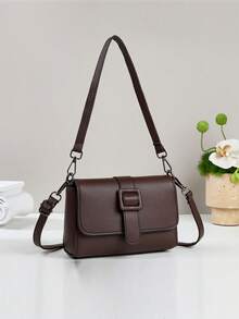 New Fashion Small Square Shoulder Bag, Large Capacity Handbag For Women, Classic Elegant Stylish Durable Portable Versatile Casual Multi-Layer Big Capacity Shoulder/Crossbody Bag, Suitable For Outings, Travel, Shopping, Great Gift For Valentine's Day