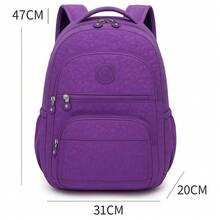 Women Functional Backpacks - Màu đỏ tím - Xem 1