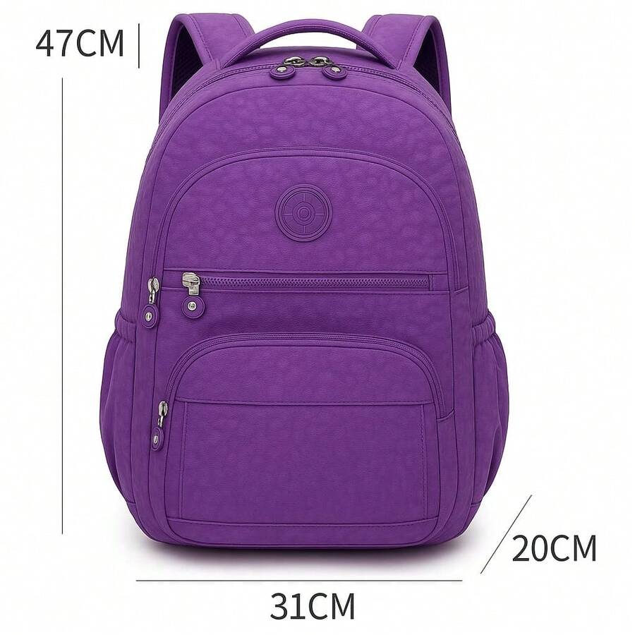 Women Functional Backpacks - Màu đỏ tím - Xem 1