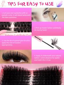 Kępki rzęs 30-100D, skręt 10-16MIX, przedłużanie rzęs DIY, 238/252 kępki rzęs, przedłużanie rzęs, objętość, rzadkie, pojedyncze kępki rzęs, przedłużanie rzęs w domu (9-16 mm), prezenty na Halloween, prezenty świąteczne