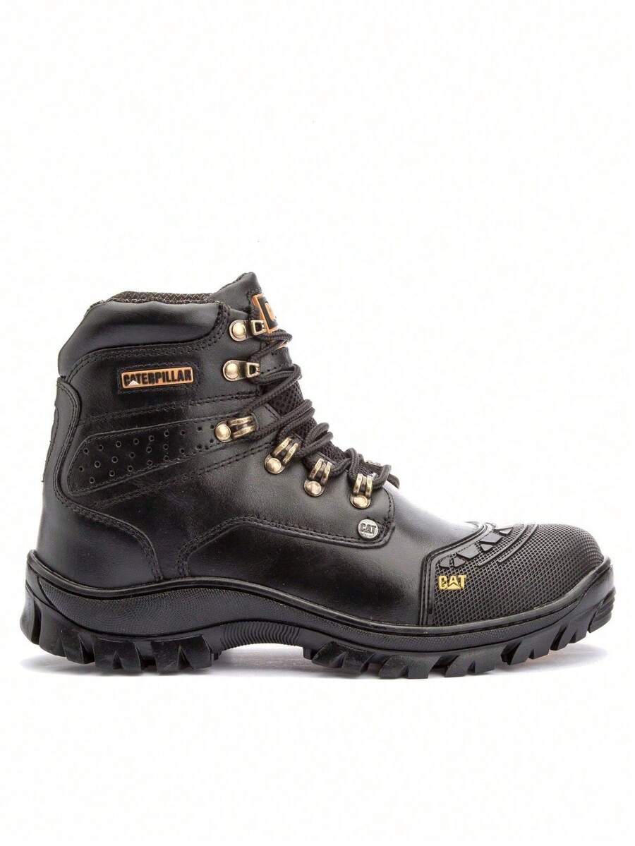 Caterpillar Men's Safety Ankle Boot 2190, PVC Toe With Gel Insole! - Black - View 1