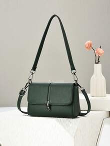 New Fashion Small Square Shoulder Bag, Large Capacity Handbag For Women, Classic Elegant Stylish Durable Portable Versatile Casual Multi-Layer Big Capacity Shoulder/Crossbody Bag, Suitable For Outings, Travel, Shopping, Great Gift For Valentine's Day