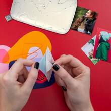 Sprocket 2.3 X 3.4 Premium Zink Sticky Back Photo Paper 20 Sheets Compatible With Sprocket Select And Plus Printers.