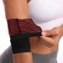 1Pair Of Unisex Shaping Arm Sleeve Compression Design Suitable For Yoga Running Gym And Sauna Fitness Accessories - Multicolor - View 20