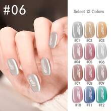 MIANEL 12ML 冬季玻璃珠猫眼凝胶指甲油 2026 新款闪光水晶冰糖小灯泡猫眼指甲油 白色指甲 蓝色指甲 红色指甲 冰透明指甲 粉色指甲 冬季指甲 美甲沙龙专用指甲用品 - 彩色 - 查看 23