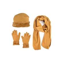 Women's Warm Fleece Winter - Women's Hat And Glove Set + Hats Gloves Scarves For Women - 象牙 - 查看 9
