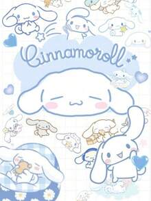 SANRIO 1张无框复古肉桂狗海报，可作房间、酒吧、咖啡馆、家居装饰、电影海报、墙面装饰、电视装饰或礼品。 - 彩色 - 查看 13