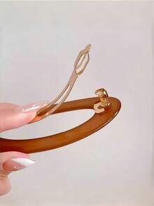 Korean Style Fashionable Spring Clip, Suitable For Women Over 14 Years Old Y2k Hair Clips Claw Clips Hair Claws Hair Slide Hair Barrettes, School Stuff