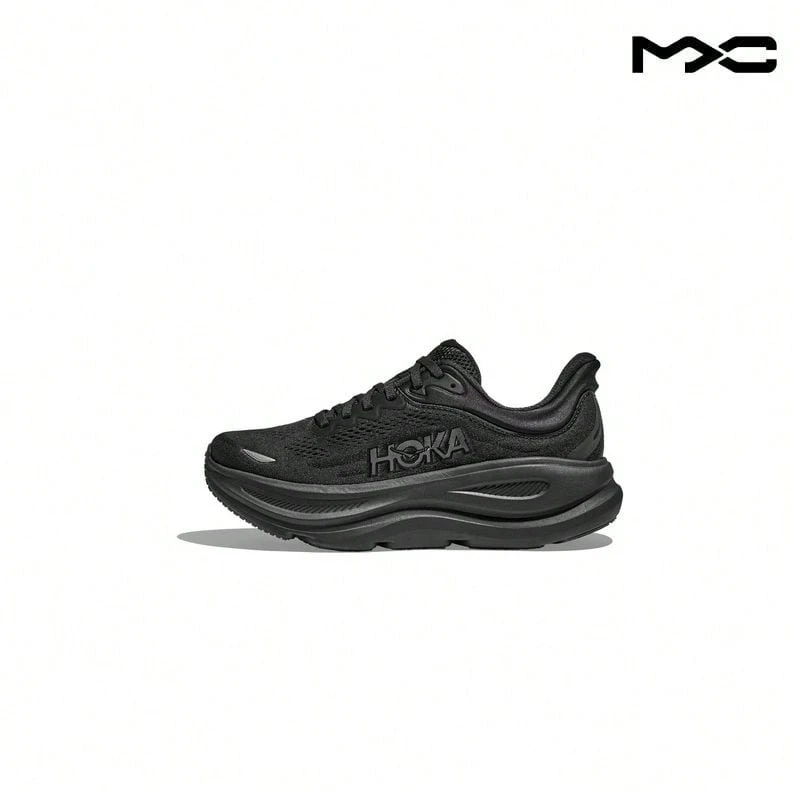 Bondi 9 Comfortable Versatile Cushioning Slip-Resistant Durable Breathable Lightweight Low-Top Marathon Running Shoes Black Sneaker Men 1162013-BBLC - 彩色 - 查看 1