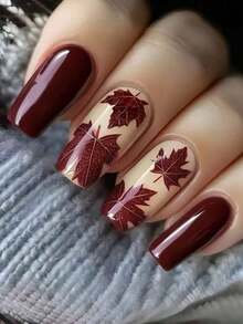 24 Pieces - Random Delivery - Short Square Pink Purple Gradient Bronze Full Coverage False Nails, Solid Color Nails, Almond Press Nails, Coffin Nails, Oval Nails. All Kinds Of Nails, Suitable Women And Girls, Press Nails, Nail Art Supplies, Enhance Your Appearance (Random Delivery)