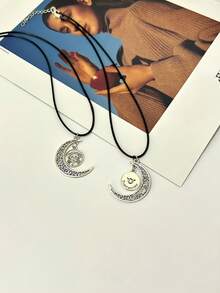 1pc Zodiac Sign Hanging Ornament, Rear View Mirror Decor, Metal Pendant, High-Quality Hanging Accessory