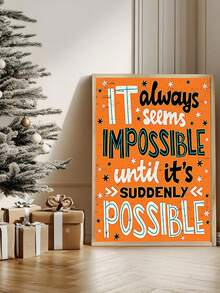 1张复古圣诞海报印刷品，梦幻般的圣诞艺术印刷品，是送给家人和朋友的理想礼物，适合客厅圣诞装饰，不含画框。 - 彩色 - 查看 18