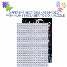 ZITBEL Floating Astronaut 500pcs/1000pcs Jigsaw Puzzle, Scratch-Resistant, Interactive Family Game & Brain-Boosting DIY Decor, Perfect For Halloween, Christmas & New Year Gifts, Family Puzzle Game - 500 chiếc - Xem 5