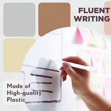 12 Pack Fine Tip Dry Erase Magnetic Markers With Cap, Magnetic Dry Erase Chalk Markers Pen Whiteboard School Office Home WhiteboardsWhite