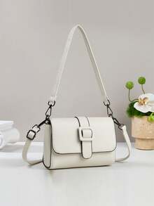 New Fashion Small Square Shoulder Bag, Large Capacity Handbag For Women, Classic Elegant Stylish Durable Portable Versatile Casual Multi-Layer Big Capacity Shoulder/Crossbody Bag, Suitable For Outings, Travel, Shopping, Great Gift For Valentine's Day