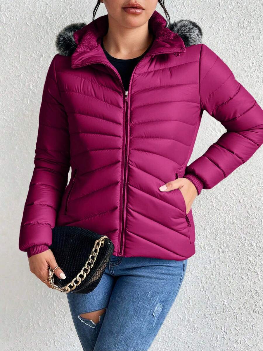 Big City Women Jackets - Violet Purple - View 1