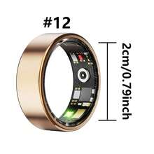 Smart Ring Fitness Tracker For Women Men - Waterproof Health Rings For Sleep Tracker,Gesture Swipe VideoBuilt-In Motion Gesture Function, Heart And Blood Oxygen Monitor, Fitness Ring For Family Care,Step And Burned Calories Counte, Switchable Video,Comfortable To Wear(15/20mAh Rechargeable Battery) - ET-Nhiều màu - Xem 12