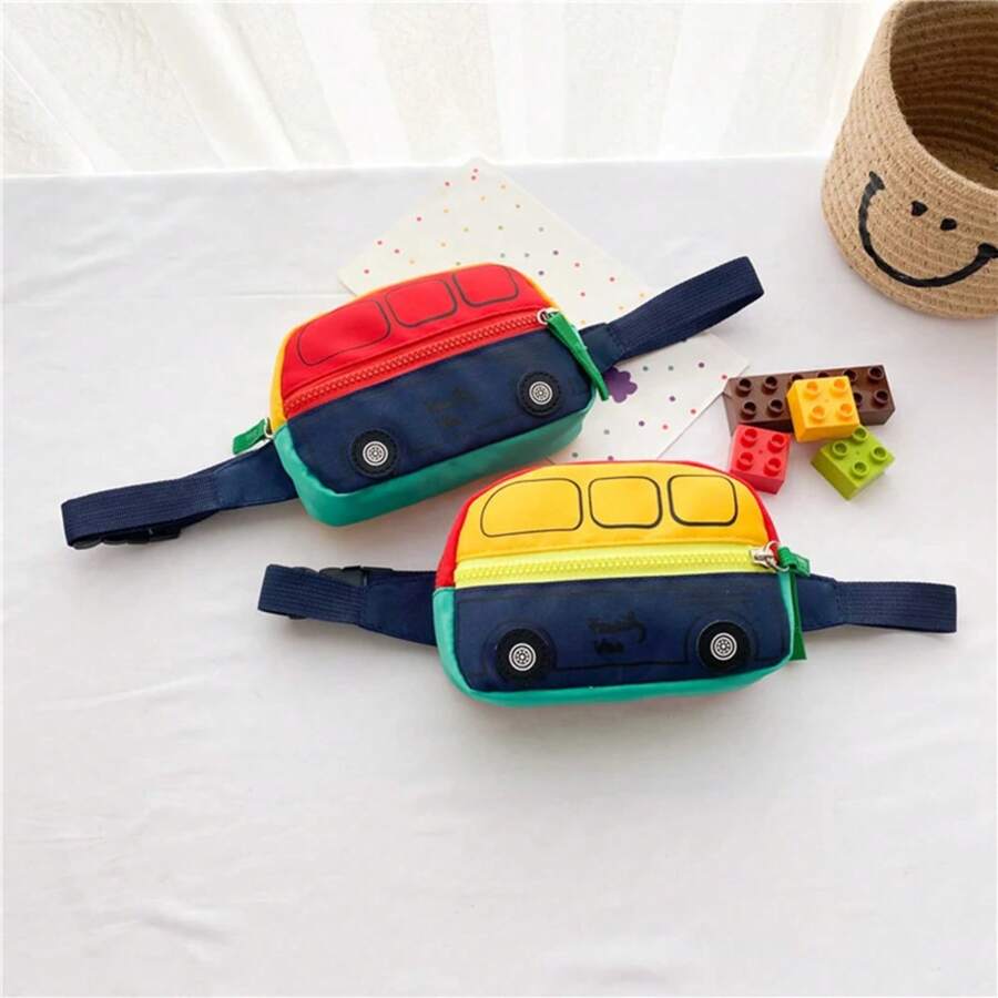 Crossbody Bag For  Boy Waistbag For Girl Ren Car Style Casual Cute Bag For Girls Boys Small Belt Sweet Shoulder Bags