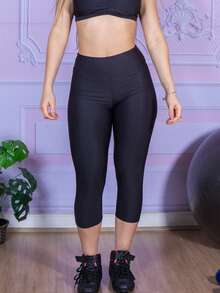 Women Sports Leggings - Black - View 2