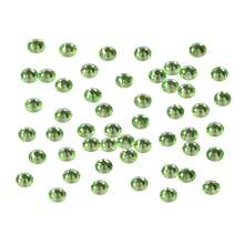 1440PCS Art Nail Rhinestones Non Hotfix Glue Fix Round Crystals Glass Flatback For DIY Jewelry Making With One Picking Pen (Ss20 1440pcs, Peridot){"Color_name":"Peridot","Size_name":"Ss201440pcs"} - 橄欖石201440顆 - 查看 3