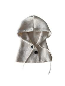 New Balaclava Winter Windproof Bib Wool Hat Women Warm One Warm Ear Protection Hat