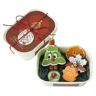 圣诞香薰蜡烛礼品套装，适用于节日蜡烛、节日装饰蜡烛、节日礼物、家居装饰蜡烛、房间装饰配件