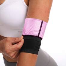 1对女士塑形臂带，适用于健身、跑步和瑜伽，吸汗，可手洗（尺码随机发货，数量混杂）