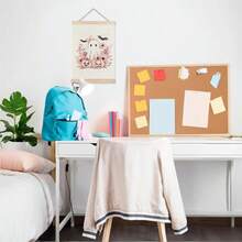 URLLUAE Pink Ghost Wall Decor Halloween Cute Ghost Canvas Wall Art Poster Hanger Frame Pink Ghost Halloween Decor Pink Fall Decor Preppy Halloween Decor Coquette Room Decor 12x16 Inches# DOUYYY