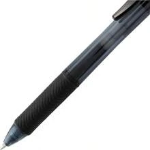 EnergelX Liquid Gel Pen Retractable 0.7mm Medium Nib Black Barrel Black Ink Box Of 12 Pens BL107A