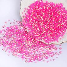 25000Pcs Hot Pink AB Rhinestones For Bedazzling Kit, 3-5mm Resin Flatback Rhinestones Bulk Bedazzle Gems Diamonds For Crafts DIY Shoes, Clothing{"Color_name":"HotPinkAB"} - HotPinkAB - View 7