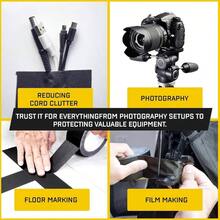 Gaffer Tape 2 Inchx 1 Pack Black Gaffing Tapes, Heavy Duty No Residue, Matte, Non - Reflective, Multipurpose Premium Heavy Duty Black Tape, Strong Fabric Floor Tape - Đen + 1,88 inch - Xem 7