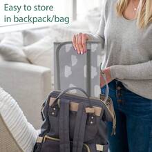 PortáTil Almohadilla Para CambiarS,Cambiador Impermeable, Kit De Cambio De PañAles Con Bolsillo - 1 - Ver 6