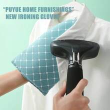 1 件迷你手持熨衣板，带垫、熨烫手套、小型熨烫配件 - 三色尖頭 - 查看 2