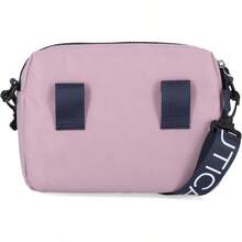 Womens Nylon Bean Bag Crossbody Belt Bag With Adjustable Shoulder Strap