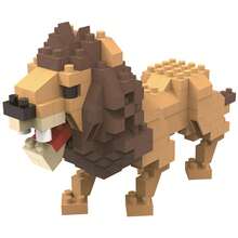 1 Peça Modelo Nanoblock DIY feito à mão, Série Animal Engraçada Ovelha/Zebra/Girafa/Urso Polar, Blocos de Construção Adultos, Presente Colecionável, Presente de Ano Novo/Aniversário