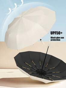 24 Ribs Extra Large Windproof Automatic Umbrella - , Portable, Waterproof Folding Business Umbrella, Suitable For Outdoor Activities And Daily Use - Customizable Umbrella Fabric, Rib Color, English Letter Pattern Design, Button Shape And Color,Mother's Day Gift,Bedroom Decor,Garden,Kitchen Decor,Summer,Beach,Travel Essentials,Room Decor,Squishy,Graduation,Outdoor,Garden,Travel Essentials,Portable Essentials,Beach Essentials,Graduation Season,Commencement,Graduation Ceremony,Graduation Gift,Graduation Present,Graduation Gift,Graduation Present,Congrats Grad,Congratulations Graduate,Valedictorian,Finish School,Graduation Party,Outdoor Essentials,Travel Portable,Hiking Essentials,Camping Essentials,Portable Tools,Summer Essentails,Summer Portable,Umbrella / Compact Umbrella / Travel Umbrella / Windproof Umbrella / Folding Umbrella / Rain Umbrella / Automatic Umbrella / Uv Umbrella / Sun Umbrella /Umbrella - Multicolor - View 5