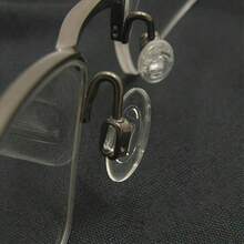 Eyeglass Push In Nose Pads, 5 Pairs Oval Slide In Nosepads, Glasses Anti - Slip Pushin Nose Piece Eyeglasses, Glasses And - 最初的 - 查看 2