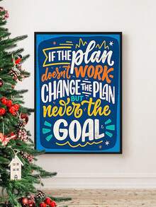 1张复古圣诞海报印刷品，梦幻般的圣诞艺术印刷品，是送给家人和朋友的理想礼物，适合客厅圣诞装饰，不含画框。 - 彩色 - 查看 11