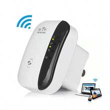 1pc/2pcs/4pcs 300Mbps WiFi Signal Booster Repeater, Wireless WiFi Repeater Extender Router For Long Distance Network Coverage - White - View 6