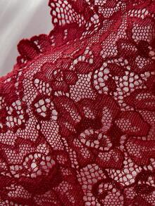 6 条装 女士加大码蕾丝三角裤 性感比基尼内裤 - 彩色 - 查看 7