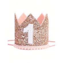 Handmade Birthday Party Decoration Hats In Pink, Blue, White, Green, Macaron Colors And Orange. Cute Birthday Crowns With Party Pom-Pom Decorations. Handmade. Christmas Stocking Fillers,Gifts,Funny Gifts,Ramadan,Personalised Gift,